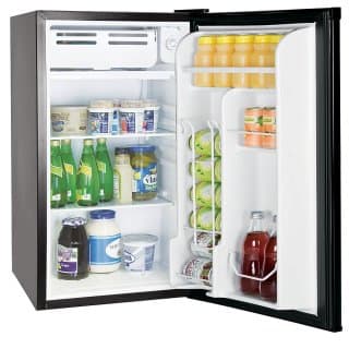 Шкаф холодильный с глухой дверью COOLEQ TBC-90S ЧЕРНЫЙ